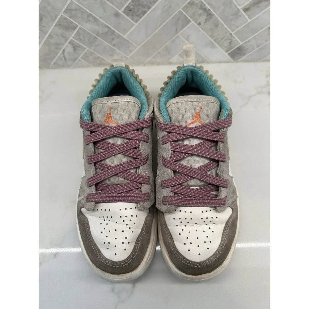 Air Jordan 1 Low Alt SE PS Sail Violet Dust' FQ8093-100 Youth Kids Size 1Y 1‎ Y